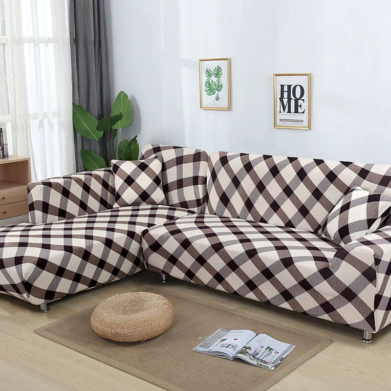 

1PC Modern Sofa Cover Spandex Elastic Stretch Sofa Couch Cushion Slipcovers Stretch Sectional Cover Protector 1/2/3/4 Seater