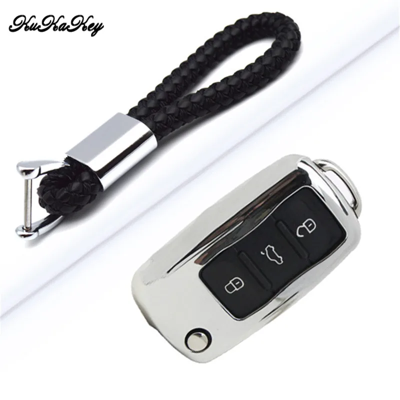 Чехол для ключей VW Golf 4 5 6 чехол Volkswagen Passat Jetta Bora Eos Scirocco Polo Sagitar Tiguan брелок стайлинга
