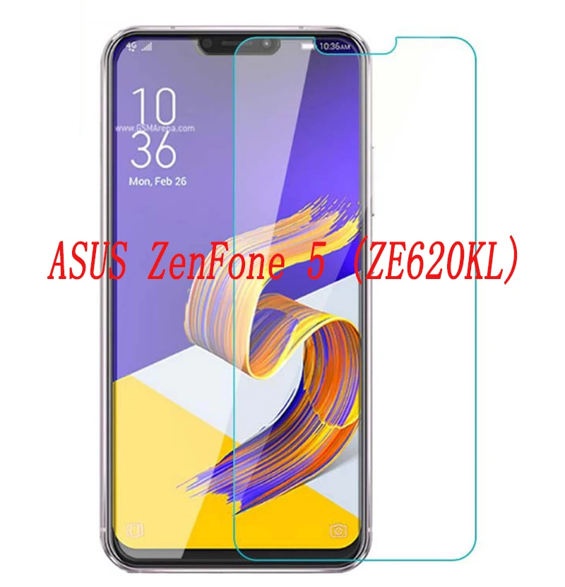 

2PCS Smartphone Tempered Glass 9H Explosion-proof Protective Film Screen Protector mobile phone for ASUS ZenFone 5 ZE620KL