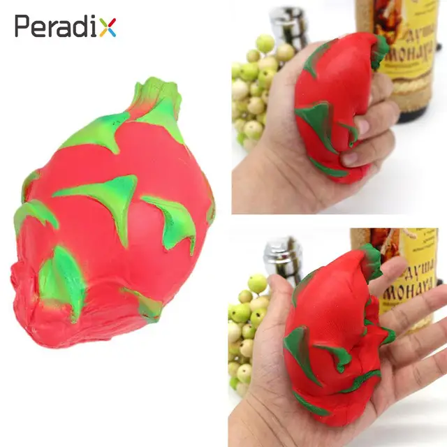 Simulation Decor Realistic Dragon Fruits Relieve Stress Home Pu Simulation Decor Realistic Dragon Fruits Relieve Stress Home Pu Relaxed Squishy