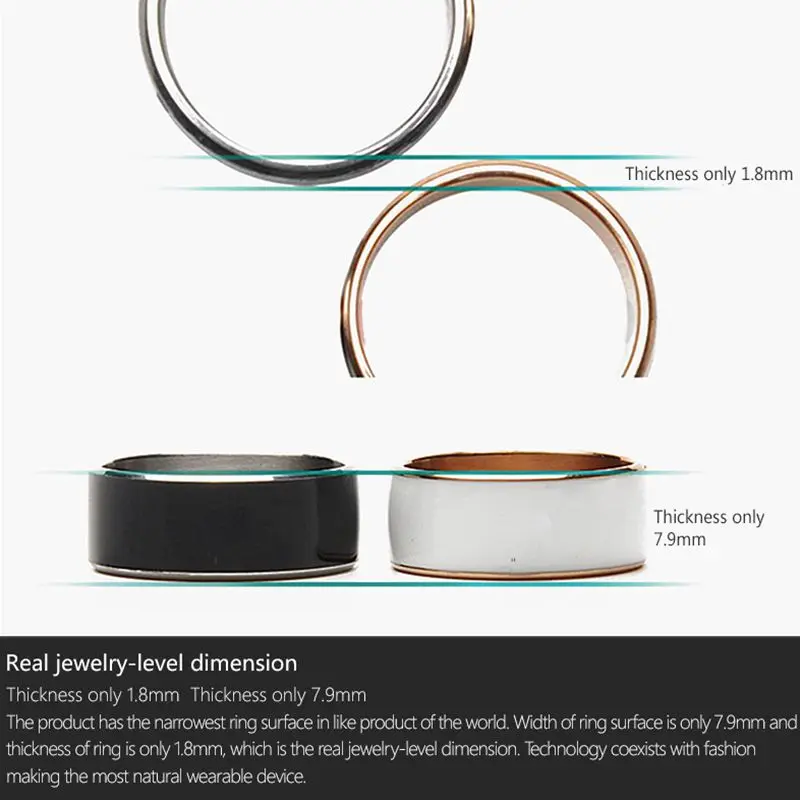 Оригинальные умные кольца Jakcom R3F NFC Magic Ring мужские для Samsung HTC Sony LG Android Windows