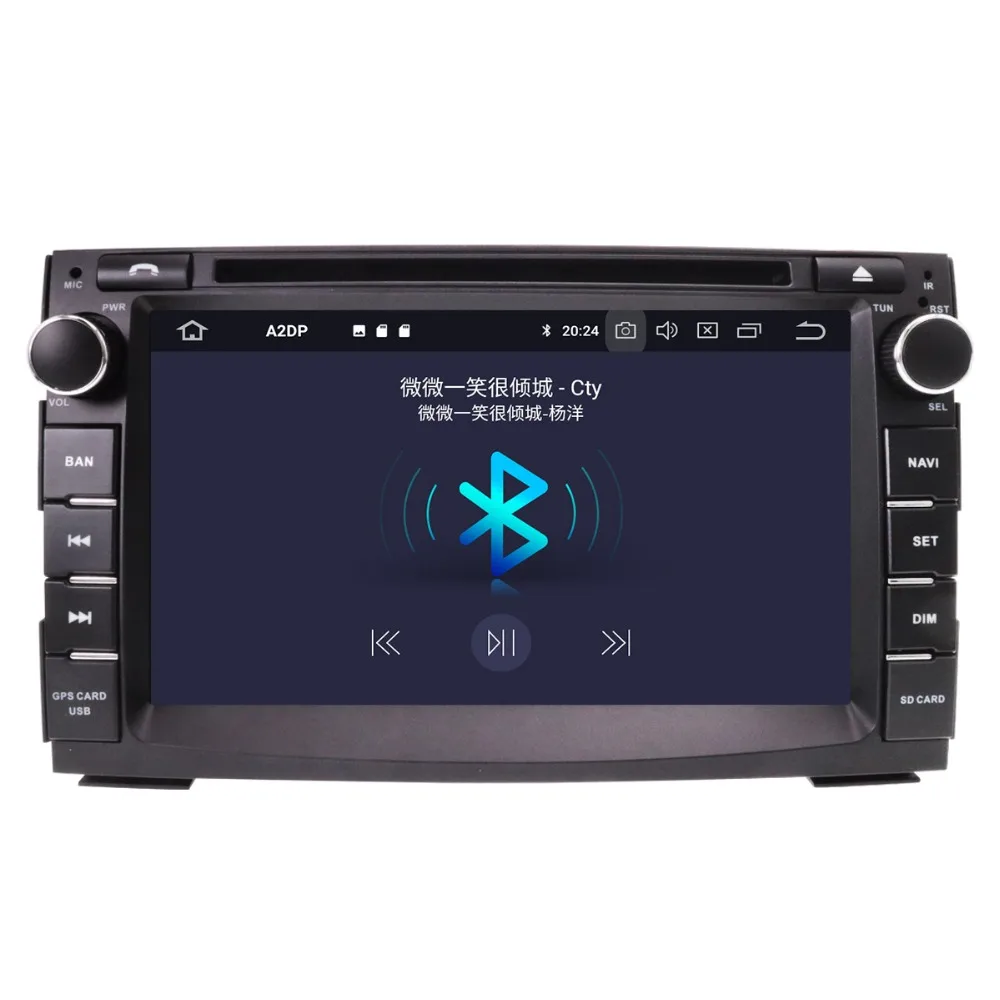 Discount 7" HD Android 9.0 Car DVD Auto Radio For Kia Ceed 2009 2011 2012-2017 Venga GPS Navigation FM WiFi Multimedia Stereo Gift Camera 4