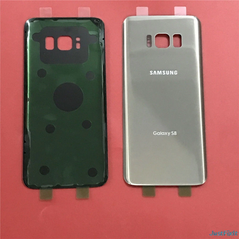 Для SAMSUNG Galaxy S8 S8 plus G955f G955U G950F G950A G950 задняя крышка батарейного отсека задняя стеклянная крышка Корпус чехол Замена батарейного отсека