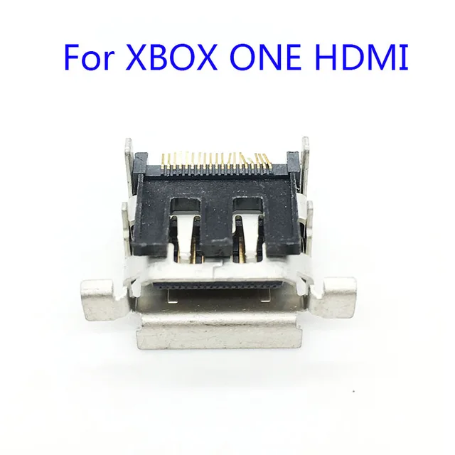 Best Price 10PCS Original Bulk HDMI Dock Socket Connector for XBOX ONE Game Console HDMI Port 