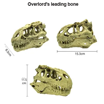 Пиратский динозавр ужас череп голова декор смолы старый Ландшафтный аквариум украшения DIY ретро моделирование аквариума аксессуары