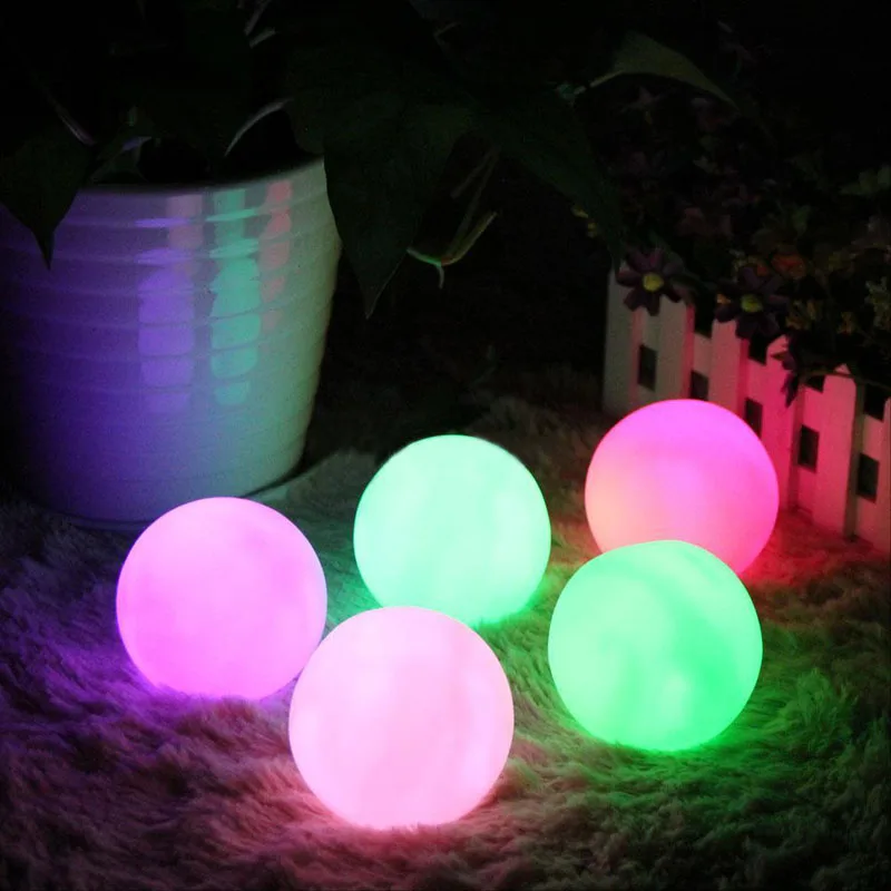 

7-Color Gradient Ball Shaped LED Night Mood Light Lamp Color Change Decor New