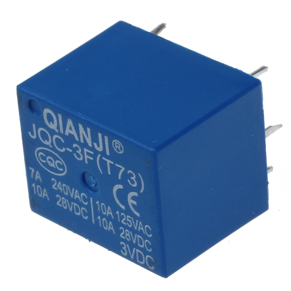 Оптовая продажа 10 x DC 3V Катушка 10A/125V AC 10A/28V 5 Pins SPST реле питания JQC 3F|Реле| |