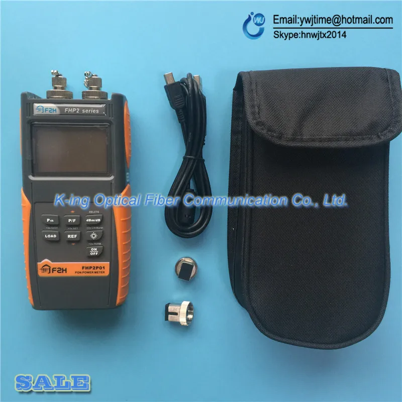 imágenes para Original FHP2P01 Grandway PON Medidor de Potencia Óptica para EPON GPON, xPON OLT-ONU 1310/1490/1550nm imágenes para Original FHP2P01 Grandway PON Medidor de Potencia Óptica para EPON GPON, xPON OLT-ONU 1310/1490/1550nm