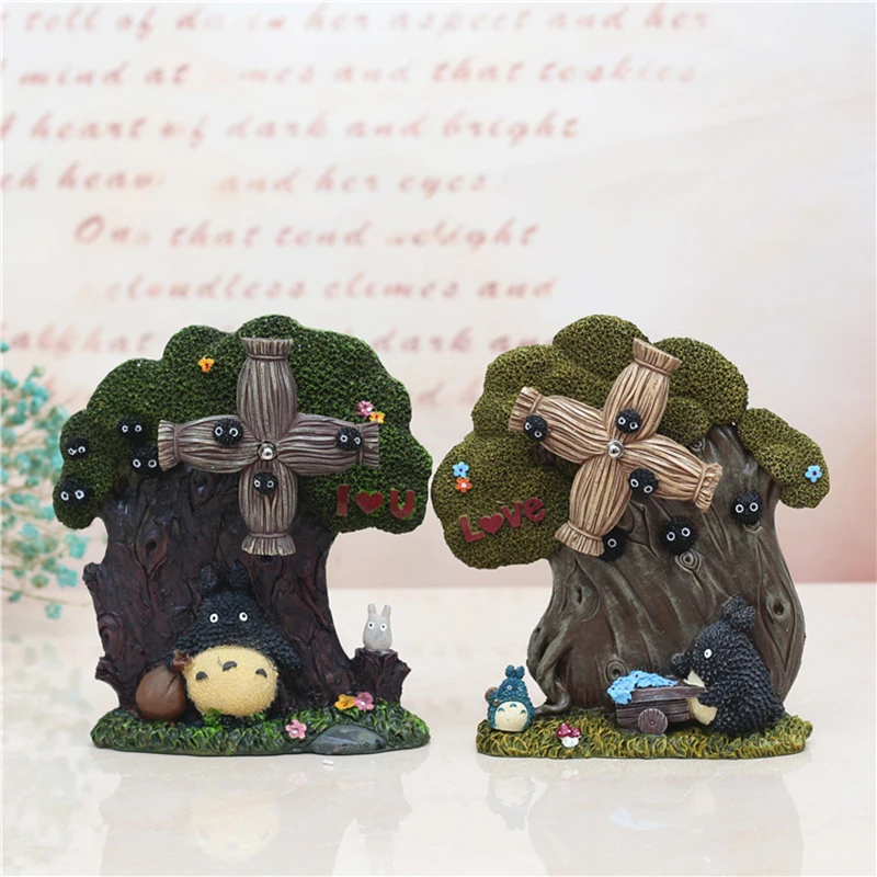 Креативная симпатичная музыкальная шкатулка Totoro Clockwork с орнаментом Мой сосед