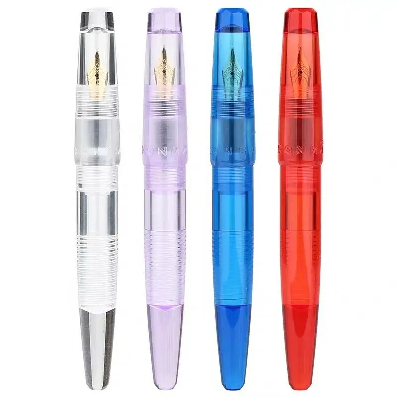 

Moonman C2 PMMA Transparent Translucent Fountain Pen Fine Nib Eyedropper Pen No Box