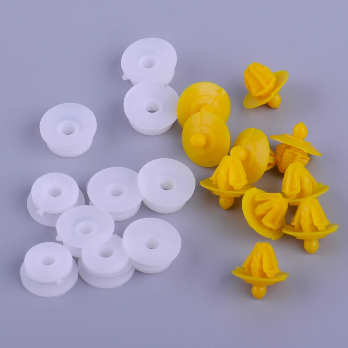 

CITALL New 10pcs Car Exterior Rear Wheel Fender Molding Clip 07130702516 Fit For Mini Cooper R50 R52 R53