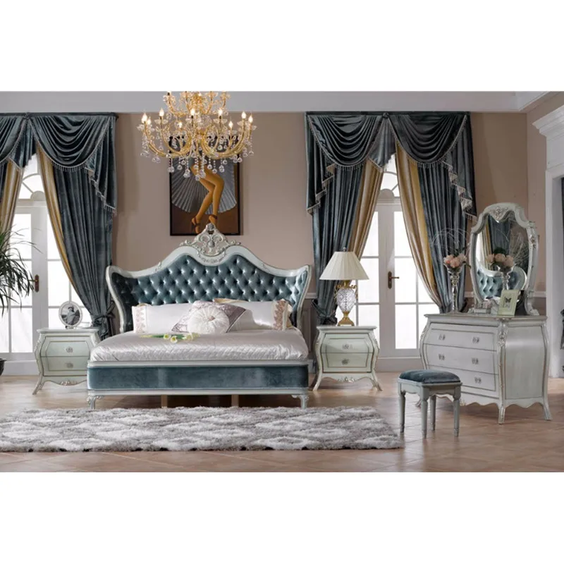 High end Европейский стиль классический кровать