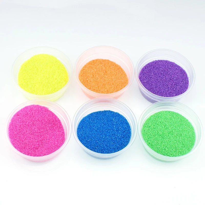 45G DIY Not Wet Magic Sand Non-Toxic Handmade Toys Children Education Toys Novelty Color Magic Space Sand Funny Boys Girls Toys