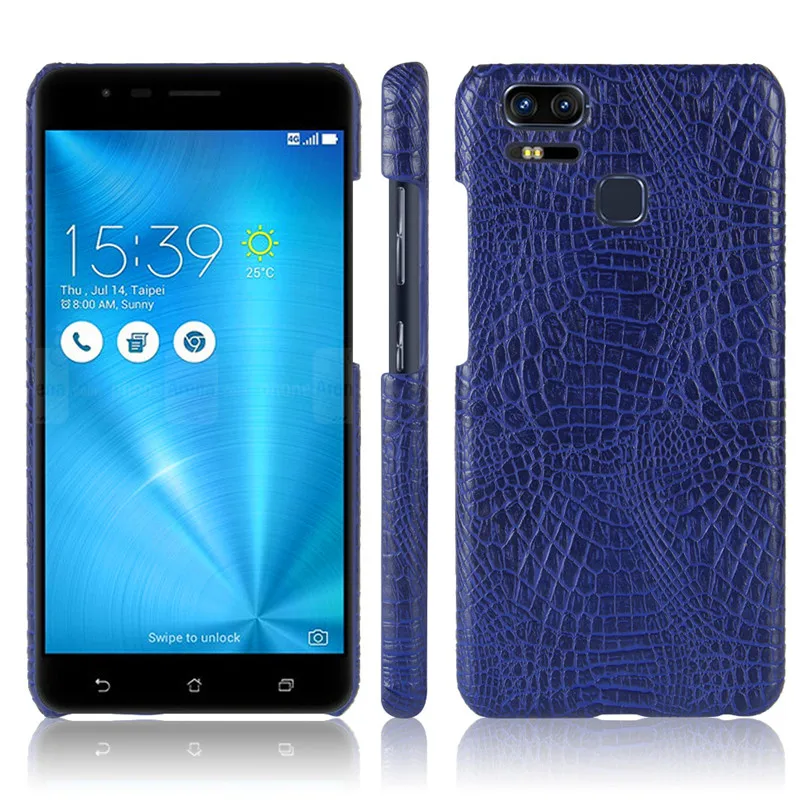 Чехол для Asus Zenfone 3 Zoom ZE553KL чехол под крокодиловую кожу из полиуретана и