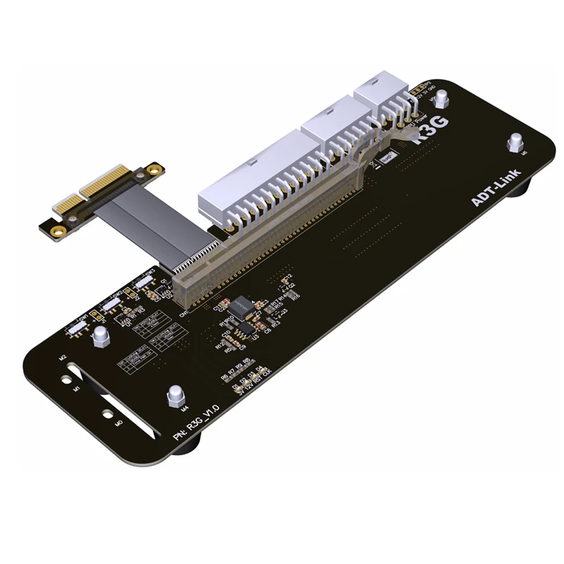 PCIe x16 для M.2 NVMe Удлинительный Кабель адаптер 16x PCI Express кабели eGPU NUC/ITX/STX/Тетрадь