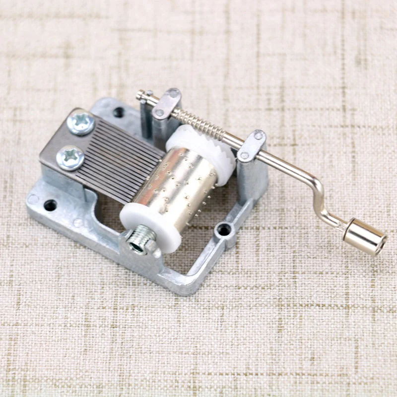 

DIY Mechanical Hand Crank Music Box Movement Prologue 18 notes