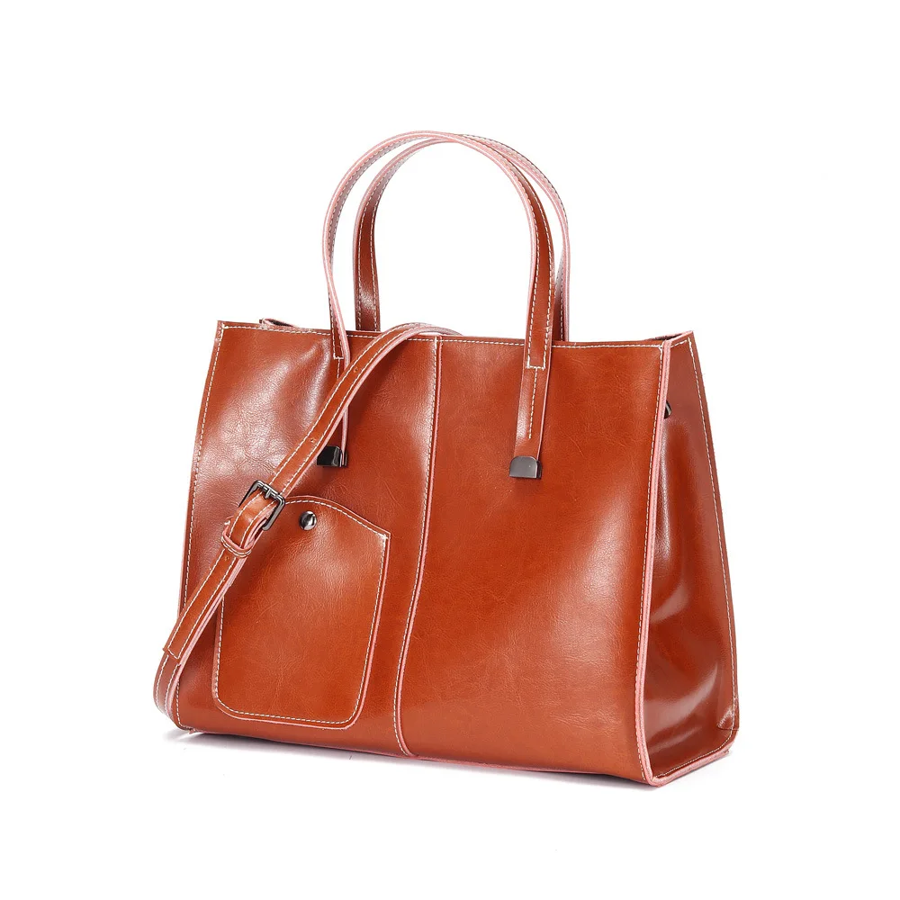 

luxury handbags for 2019 New leather lady's bag and cowhide handbag with fashionable one shoulder bag with large capacity
