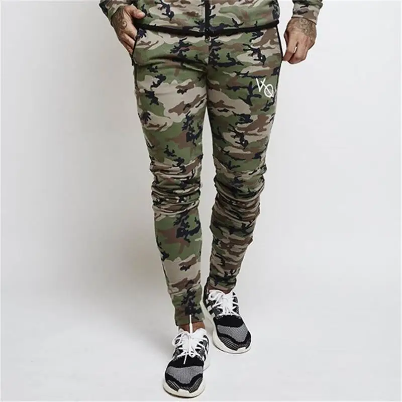 

Brand Camouflage Sport Men Running Pants Gyms Sweatpants Male Fitness Bodybuilding Joggers Slim Trousers Men's Clothing Pants