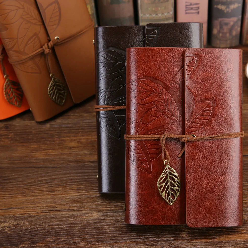 Дневник Книга из искусственной кожи ежедневник кулон Строка канцелярские