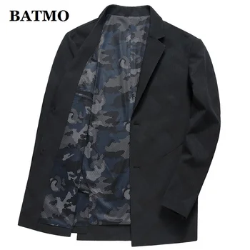 

BATMO 2019 new arrival high quality casual jackets men,men's Turn-down Collar jackets,plus-size M-4XL 9505