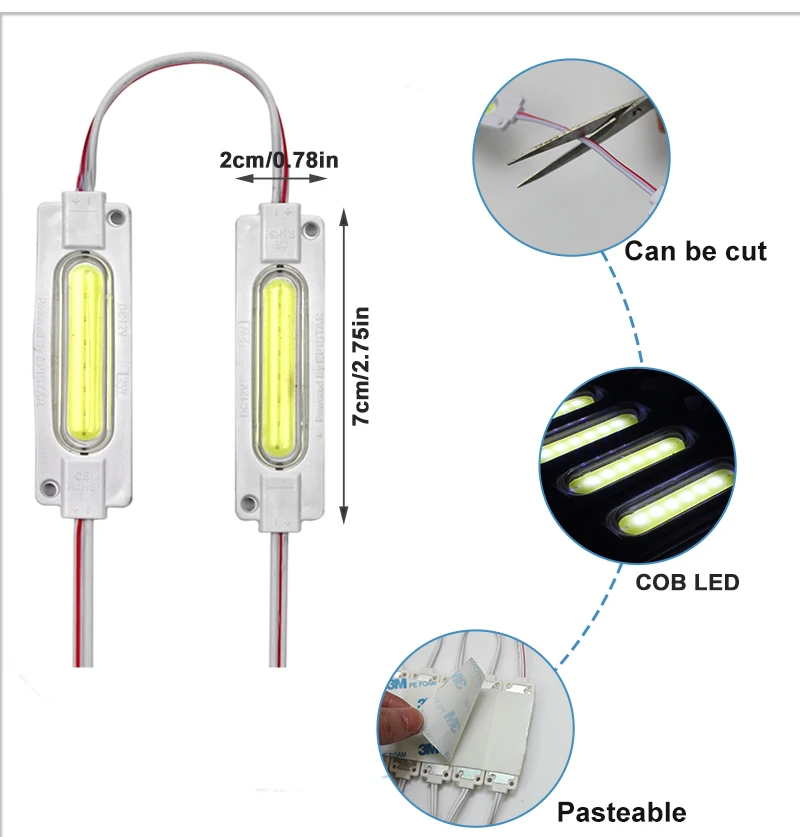 220v cob led module 110v advertising lamp under cabinet showcase display backlight (7)