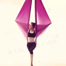 Эластичный 5 м подвесной гамак для йоги качели новейший универсальный Анти-гравитационный пояса для йоги Обучение Йога для спорта