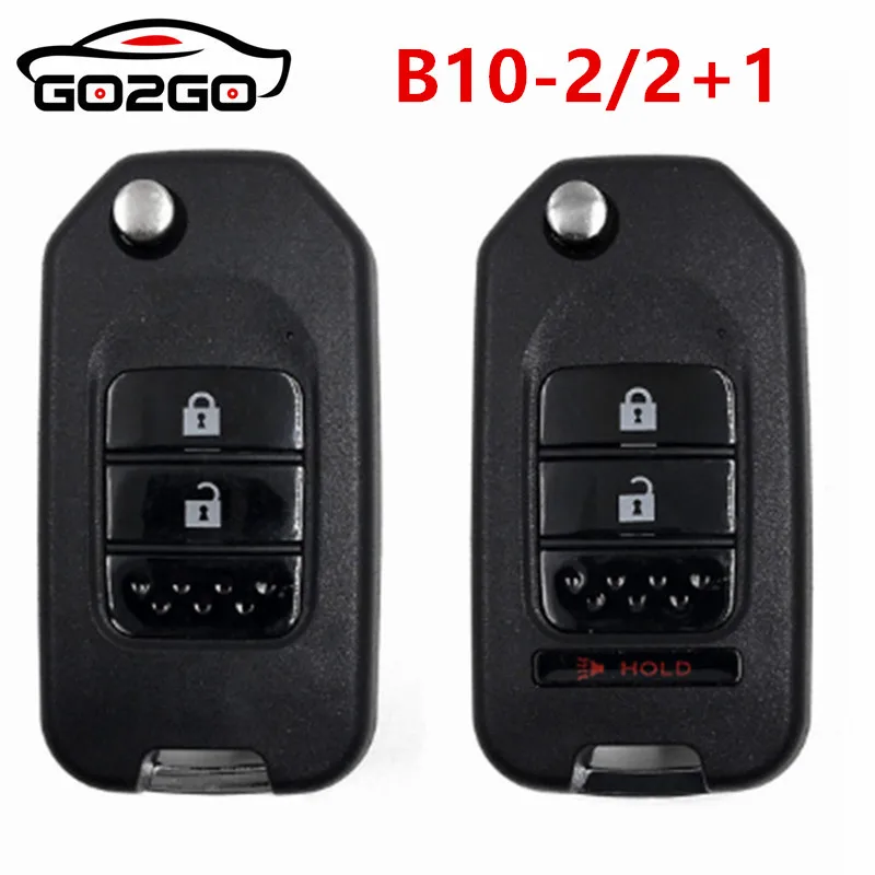 

Hot Sale 5PCS KEYDIY B10-2/2+1 KD900/URG200 Key Programmer B Series KD MINI Remote Control for Honda Style