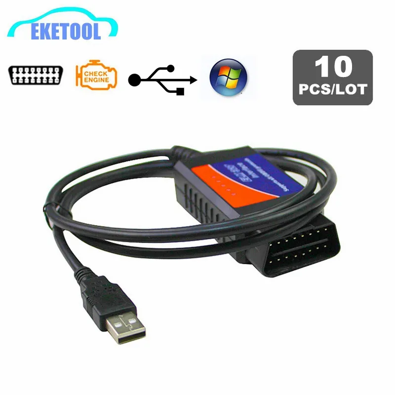 Prix pour Dropshipping 10 pcs/Lot OBD/OBDII Lecteur de Code Automatique ELM327 USB V1.5 Multi-Langue ELM 327 USB Interface V1.5 Works Multi-Voitures Prix pour Dropshipping 10 pcs/Lot OBD/OBDII Lecteur de Code Automatique ELM327 USB V1.5 Multi-Langue ELM 327 USB Interface V1.5 Works Multi-Voitures