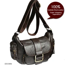 Модная кожаная женская сумка-мессенджер из натуральной кожи сумка через плечо перевязь Повседневная сумка женская сумка через плечо Женская