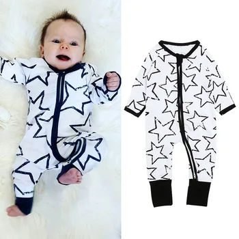 

Spring Autumn Long Sleeve Newborn Girl Jumpsuit For Children Layette Baby Boys Clothes Newborn Unisex Romper 3M-4T