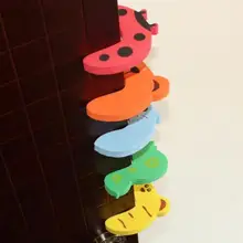 5 шт./партия защита для детей Безопасность Животных Защитный дверной ограничитель блокировка карты уход за новорожденными ребенок палец протектор замки для шкафов