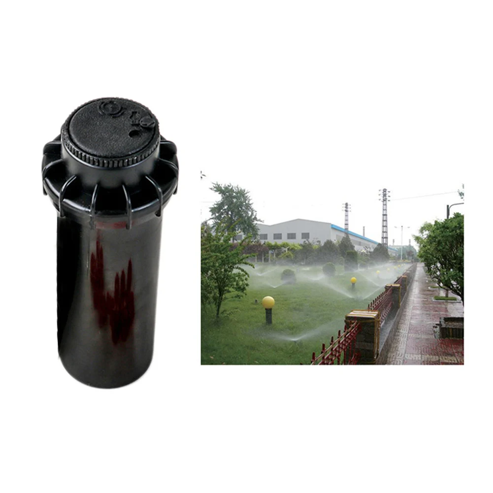 25-360 Degree Pop Up Sprinklers Plastic Lawn Watering Sprinkler Head Adjustable Garden Spray Nozzle Female Thread