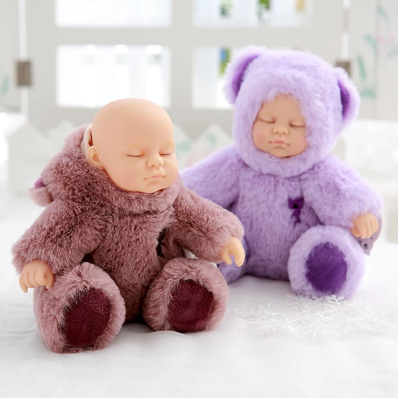 Kawaii baby Cosplay dolls stuffed plush toys for children's Christmas gift high quality Bjd bebe doll  baby toys