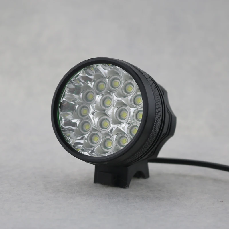 15 светодиодных фар 25000 люменов 15x Cree XM L T6 светодиодный велосипедный фонарь для