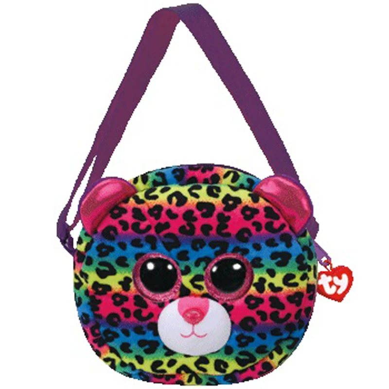 Ty gear " 12 см Dotty The Leopard Wristlet портмоне с ремешком плюшевый чучело кукла игрушка сумка