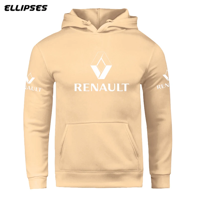 Толстовки с логотипом Renault модная спортивная одежда принтом толстовки для мужчин