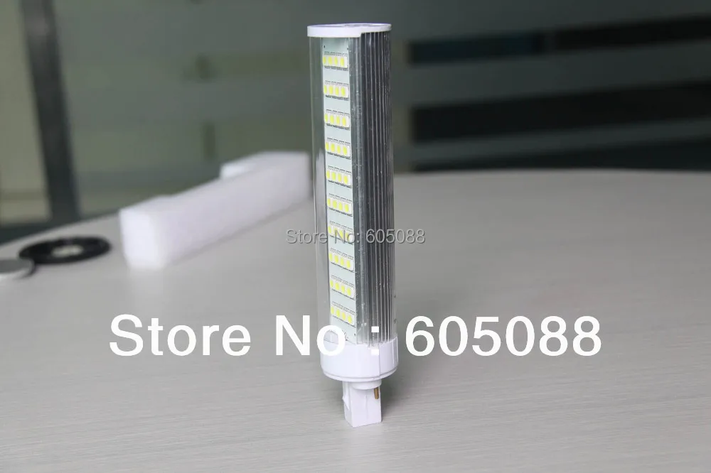 

9w g24 led plug in tube lamp,300degree rotatable,white color,830lm,clear lens,ac100-240v,50pcs/lot promotion,DHL free shipping !