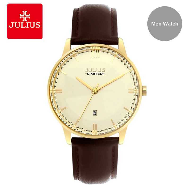 

Watches Men Luxury Stainless Steel Back Waterproof Auto Date Limited Watch High Quality Miyota Movement Leather Fashion C1
