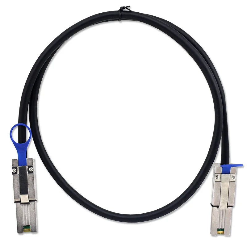 

High Quality External Mini SAS 26Pin SFF-8088 to SFF-8088 Data Cable 6Gb 2 Meter