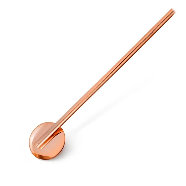 Spoon Drink Straws Julep Spoon Straw Drinking Straws Steel with Metal Cleaning Brush 8.26inch (21cm)