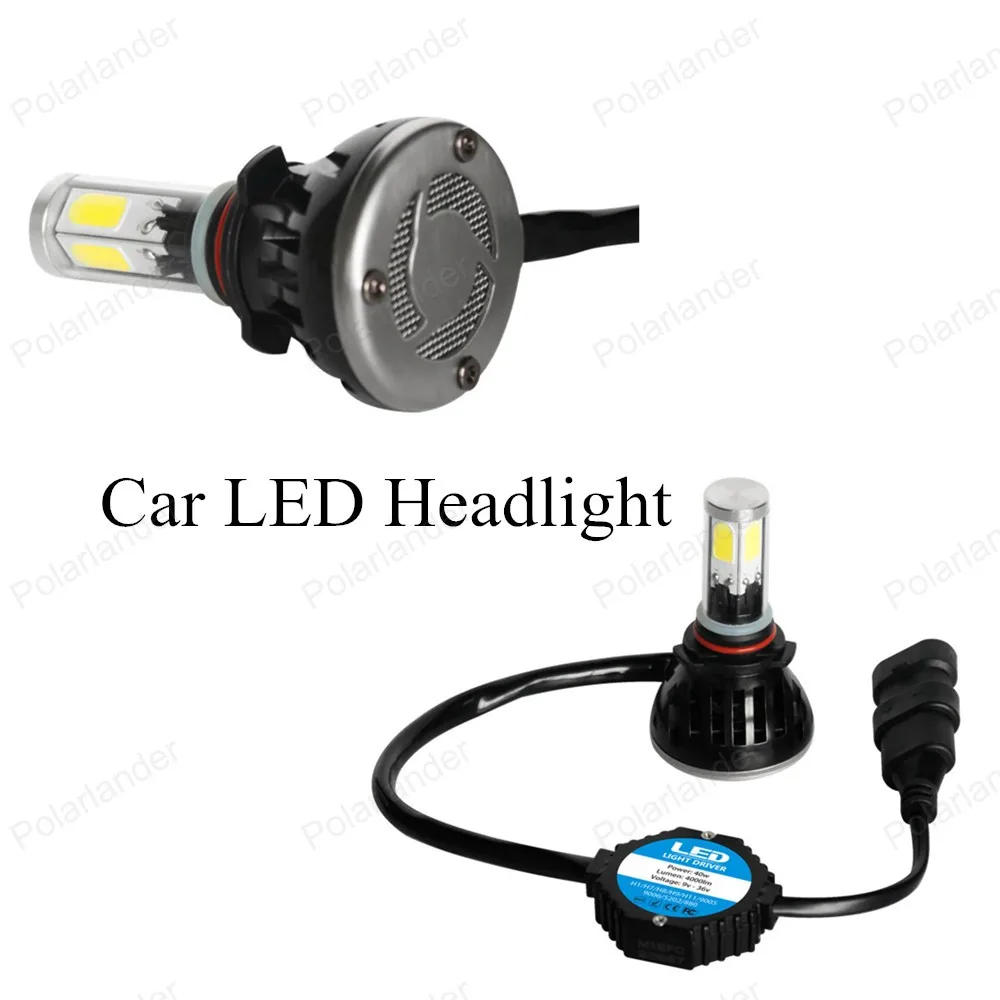 G5 80W 6000K 3200LM 9006 Car LED Headlight car upgrade conversion bulbs