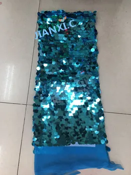 

sequins Embroidered Nigerian Laces Fabric DiuDiu-72012 top sale French net Lace Fabric 15 colors