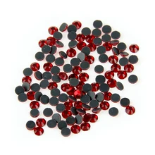 FREIES VERSCHIFFEN SS30, 5 MM, light siam, 288 TEILE/BEUTEL, HEIßER VERLEGENHEIT RHINESTONE FÜR DIY MOTIF KLEIDUNG, HOCHZEITSKLEID, SCHUHE, STRASS