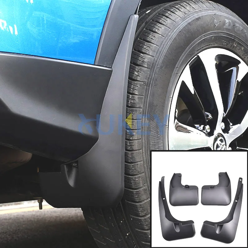 

Set Molded Car Mud Flaps For Facelifted Toyota RAV4 2016 2017 2018 Mudflaps Splash Guards Mud Flap Mudguards Fender Accessories