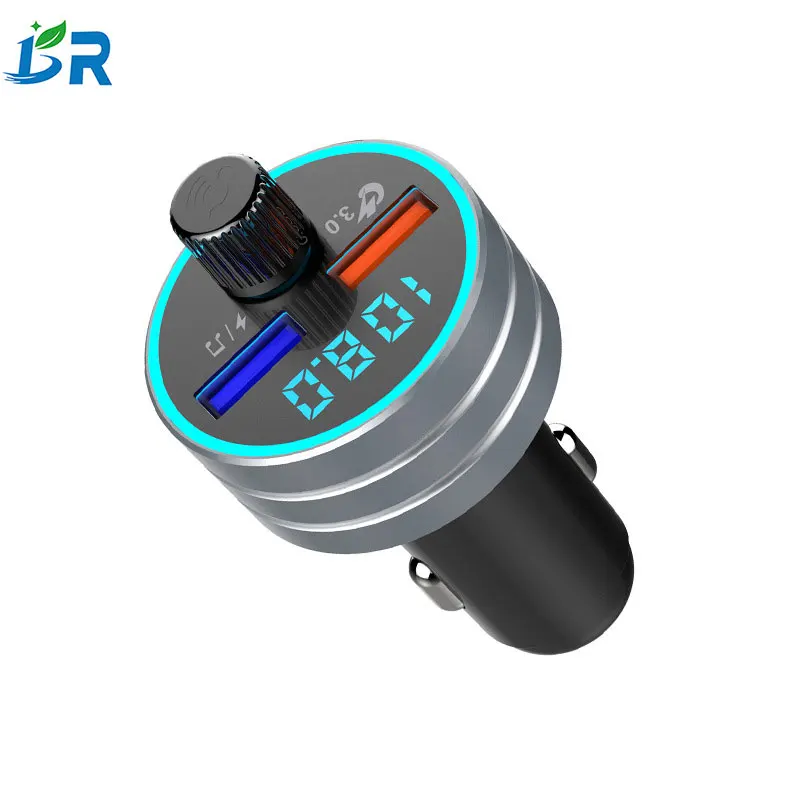 

Car mp3 Bluetooth Fm Transmitter Handsfree Car Kit Usb In-car Charger For Iphone/ipad