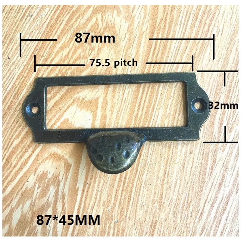 Bronze-Tone-Vintage-Metal-Kitchen-Drawer-Cabinet-Door-Handle-Furniture-Knobs-Cupboard-Antique-Shell-Pull-Handles