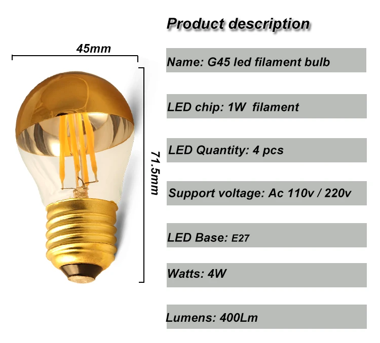 G45 led bulb 2