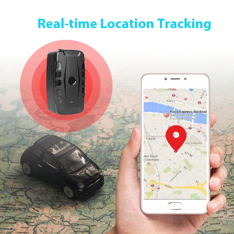 Автомобильный GPS трекер LK209C GSM GPRS локатор устройство слежения за автомобилем