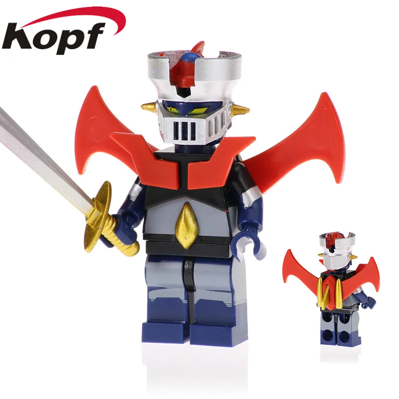 

20Pcs Super Heroes Series Mazinger Z Education Iron Man 28 FX Figures Building Blocks Christmas Gift Toys For Children XL020