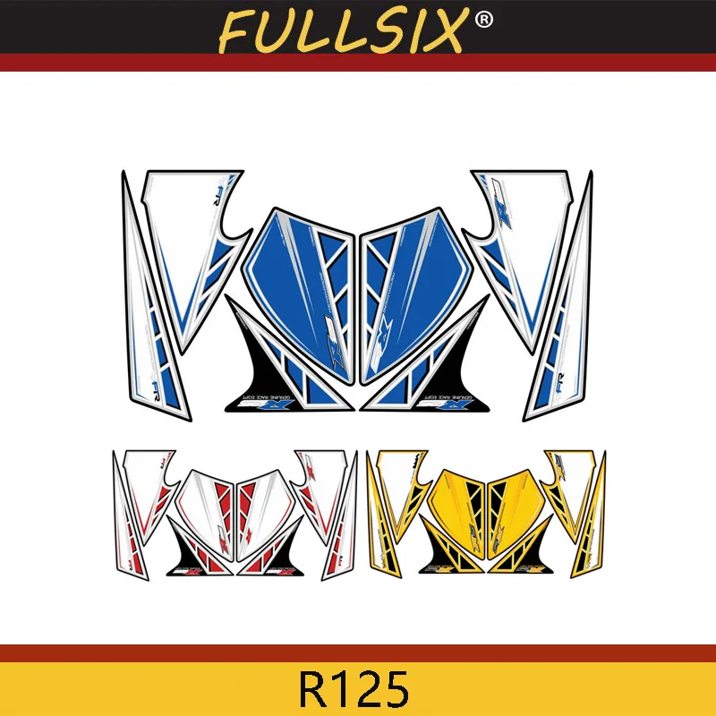 

Front Fairing Motor Number Board 3D Gel Protector for YAMAHA R125